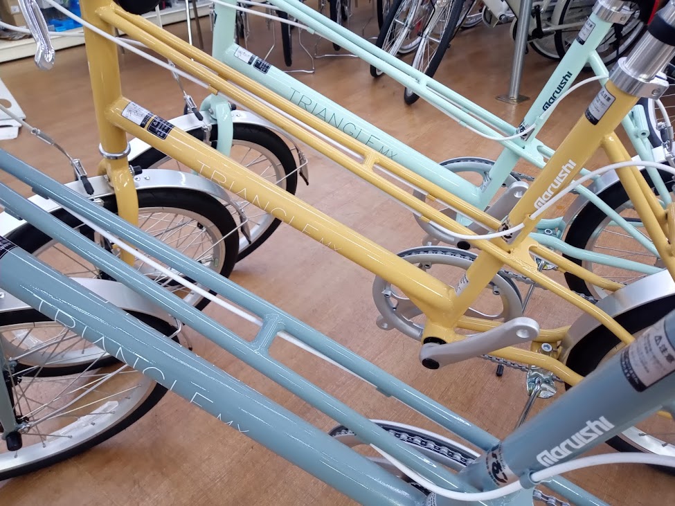 MARUISHI（マルイシ）TRIANGLE MX（トライアングルMX）展示中です 