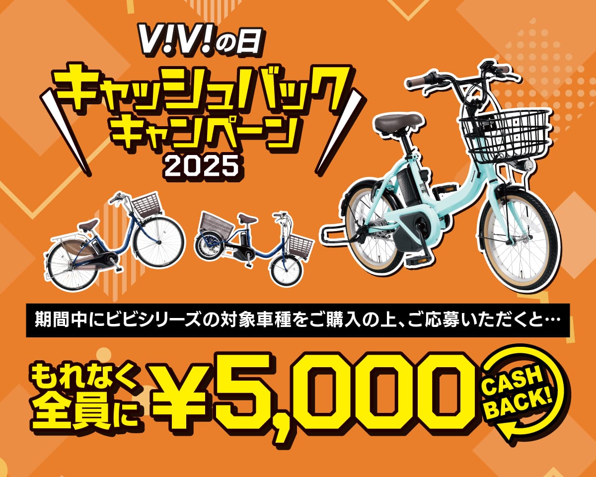 6月6日はViViの日（ビビの日）、￥5,000-キャッシュバックキャンペーン 