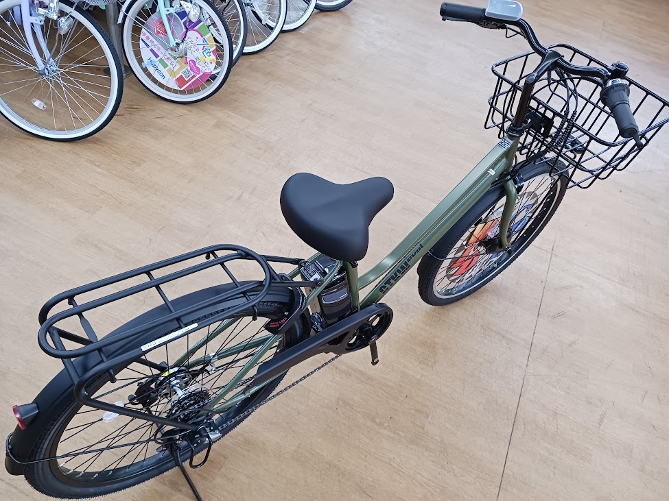 アサヒサイクル ”evol GTKW”（エヴォル GTKW）電動アシスト自転車 展示 