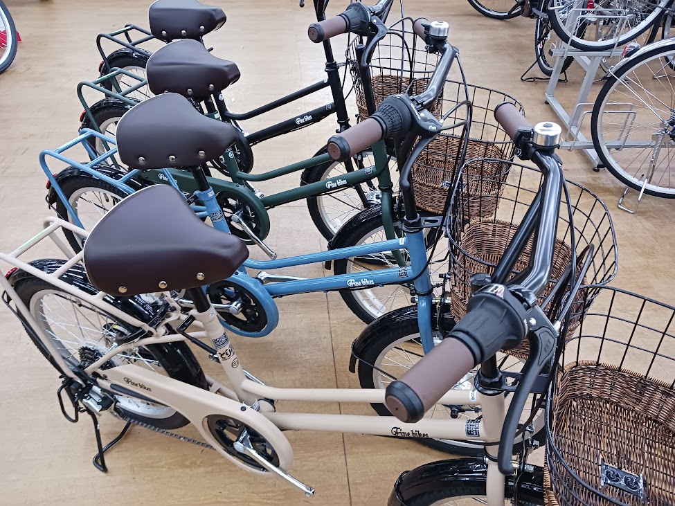 オリジナルミニベロサイクル ”FINEBIKES CAFE mini（ファインバイクス 