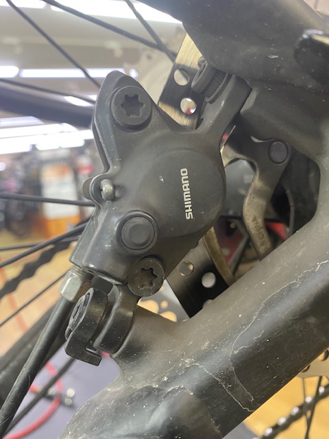 ディスクブレーキパッド交換🔧