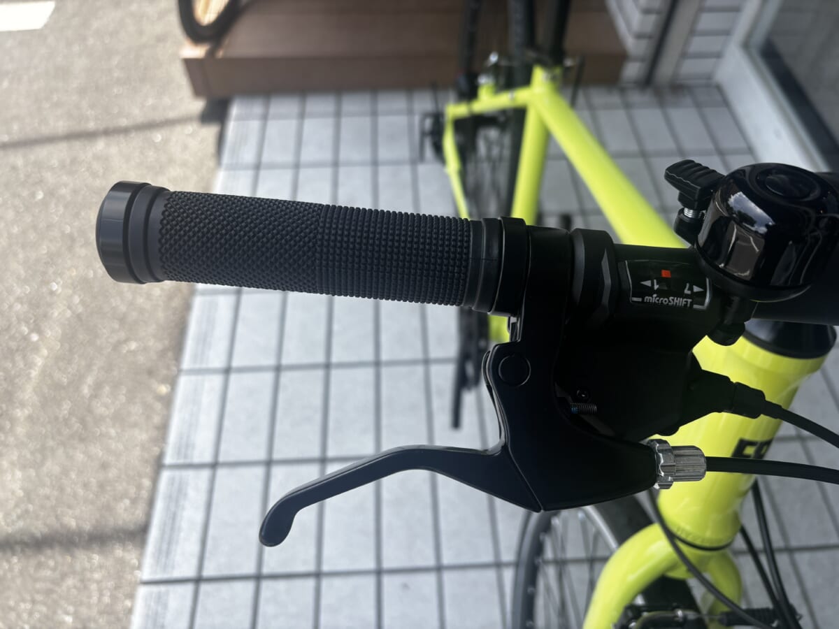 改良されたブレーキレバー