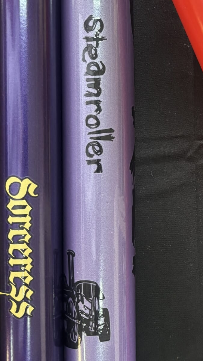 新しいSURLY STEAMROLLER スチームローラーのパイプカラーサンプル（展示会）