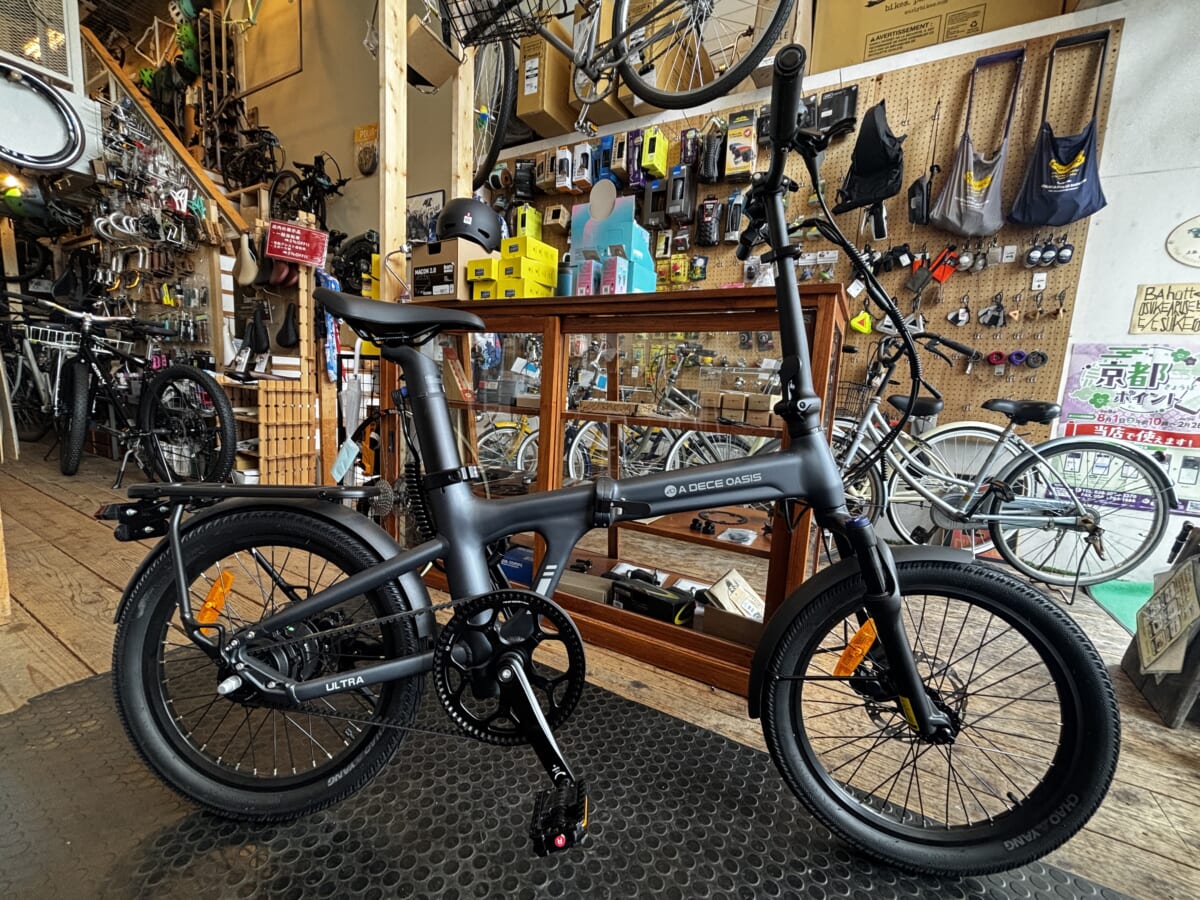 サイクルガーデンのADO Air 20 Ultra試乗車