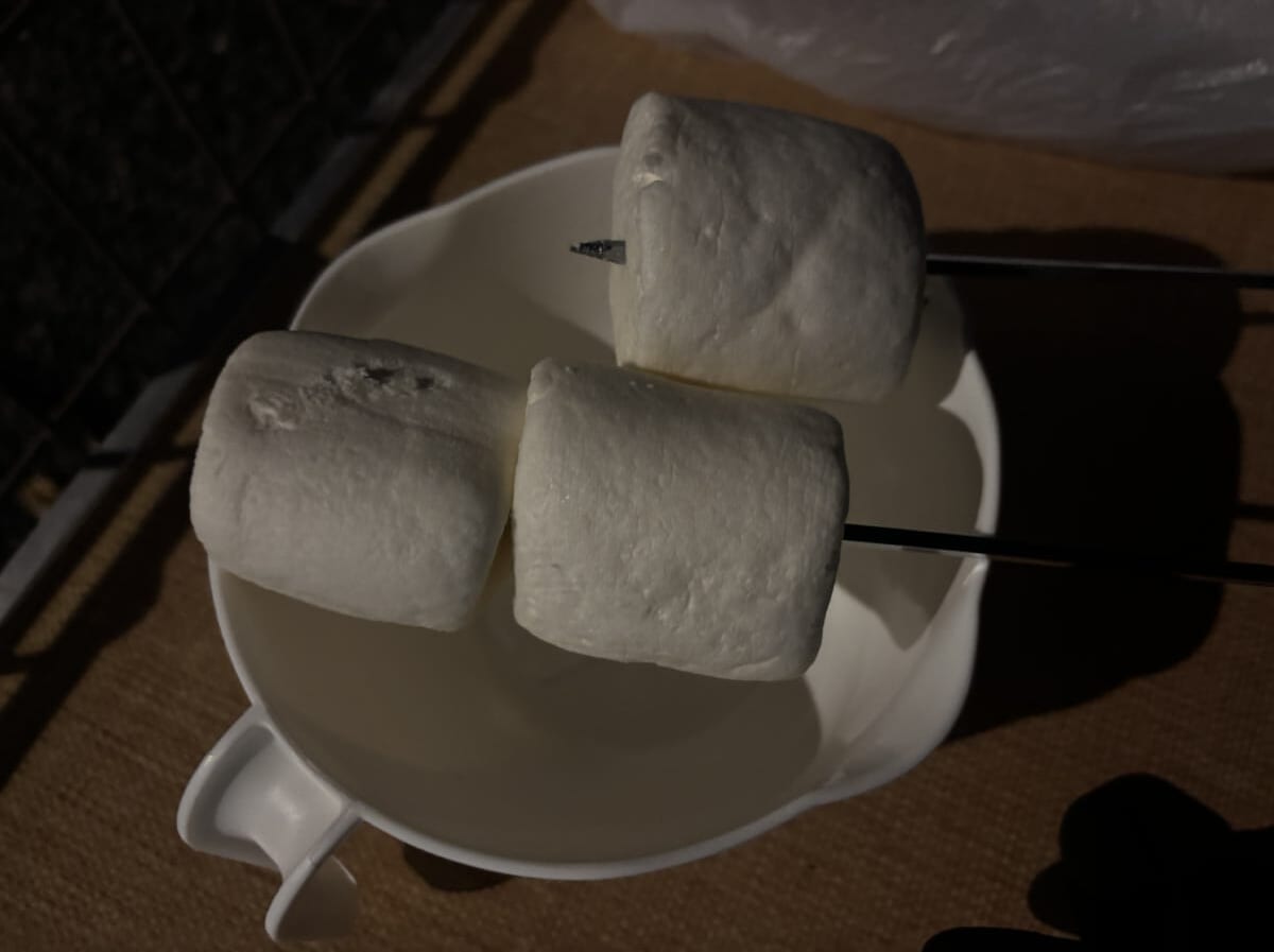 巨大なマシュマロ